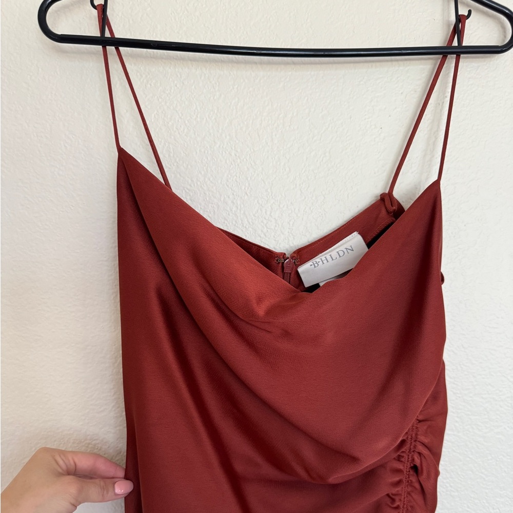 Anthro BHLDN Jennings Maxi Rust Color - Picture 6 of 10